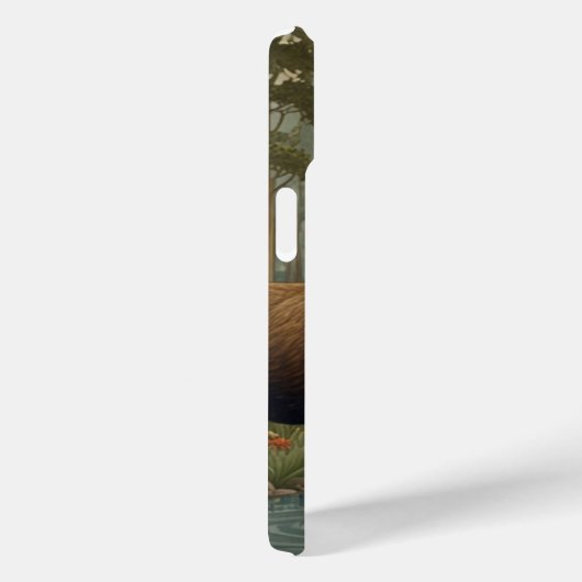 Coques Case-Mate iPhone Bois boisé d'orignal rustique (Verso / Droite)