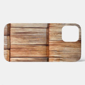 Coques Case-Mate iPhone bois Brown (Verso (horizontal))