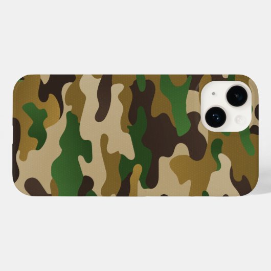 Coques Case-Mate iPhone Bois Camping urbain Sable Brown vert (Verso (horizontal))