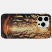 Coques Case-Mate iPhone Bois d'automne gothique (Verso (horizontal))