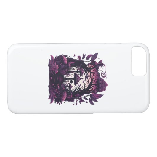 Coques Case-Mate iPhone Bois de champignons Whimsigoth Witchy sérigraphie (Dos (Horizontal))
