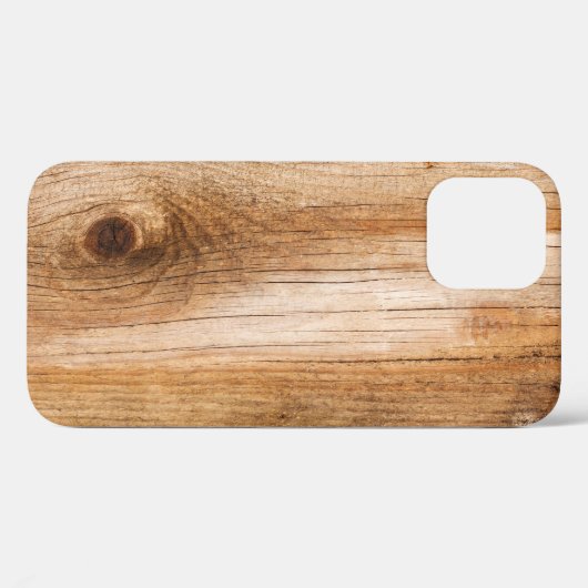 Coques Case-Mate iPhone Bois de sapin naturel : surface texturée (Verso (horizontal))