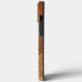 Coques Case-Mate iPhone Bois de teck rustique en bois Texture Grain de boi (Verso / Gauche)