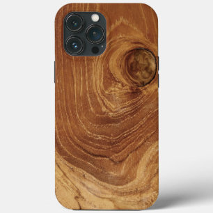 Case-Mate iPhone Case Bois de teck rustique en bois Texture Grain de boi