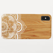 Coques Case-Mate iPhone Bois et mandala (Dos (Horizontal))