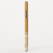 Coques Case-Mate iPhone Bois et mandala (Dos/Droite)