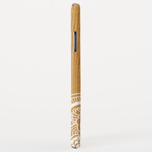 Coques Case-Mate iPhone Bois et mandala (Dos/Droite)