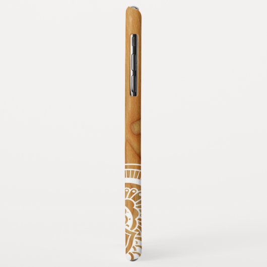 Coques Case-Mate iPhone Bois et mandala (Dos/Gauche)