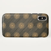 Coques Case-Mate iPhone Bois et motif orné (Dos (Horizontal))