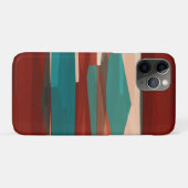 Coques Case-Mate iPhone Bois et turquoise (Dos (Horizontal))