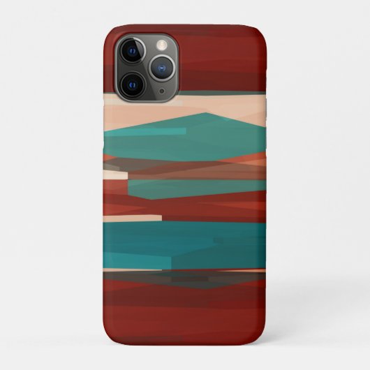 Coques Case-Mate iPhone Bois et turquoise (Dos)