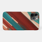 Coques Case-Mate iPhone Bois et turquoise (Dos (Horizontal))