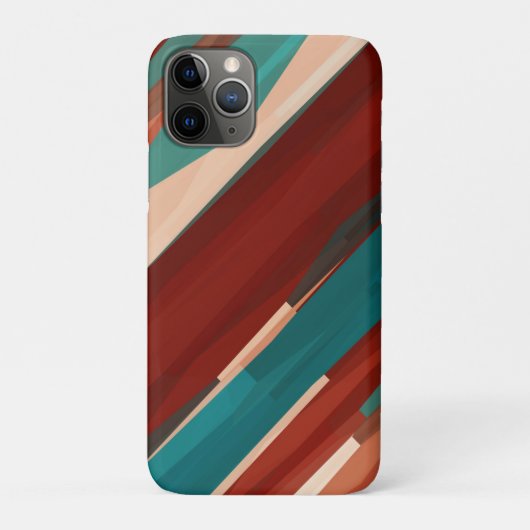 Coques Case-Mate iPhone Bois et turquoise (Dos)