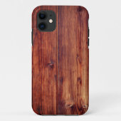 Coques Case-Mate iPhone Bois foncé comme la texture (Dos)