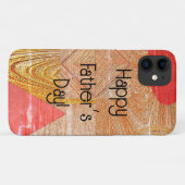 Coques Case-Mate iPhone Bois - formes géométriques - Fête du Père (Dos (Horizontal))