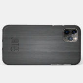 Coques Case-Mate iPhone Bois gris Faux (Dos (Horizontal))