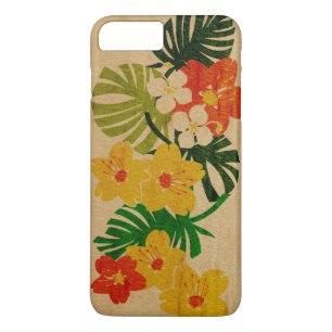 Case-Mate iPhone Case Bois hawaïen de Faux de jardin de Limahuli