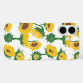 Coques Case-Mate iPhone Bois Imprimer Tournesol jaune (Verso (horizontal))