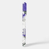 Coques Case-Mate iPhone Bois Imprimer Tournesol violet (Verso / Droite)