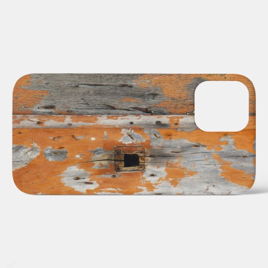 Coques Case-Mate iPhone Bois orange et marron (Verso (horizontal))