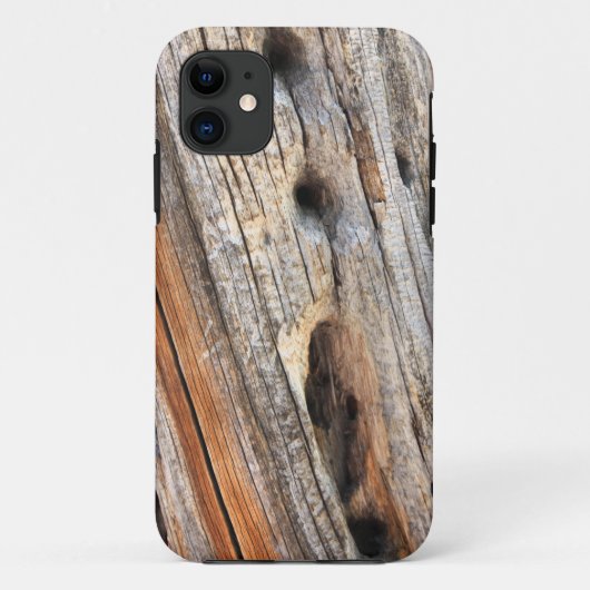 Coques Case-Mate iPhone Bois patiné (Dos)