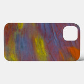 Coques Case-Mate iPhone Bois Pétrifié en Gros Plan (Verso (horizontal))