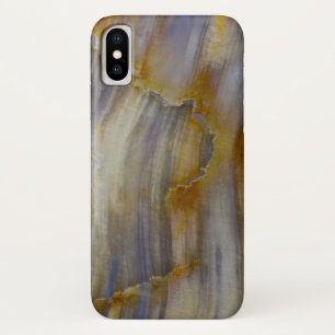 Case-Mate iPhone Case Bois pétrifié ondulé