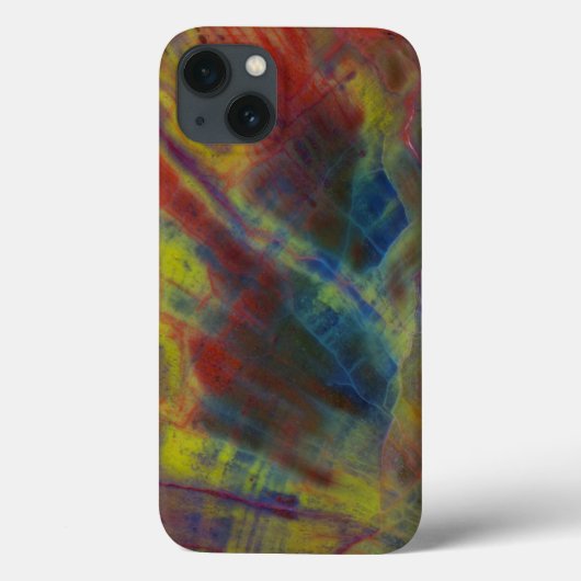 Coques Case-Mate iPhone Bois pétrifié vertical (Verso)