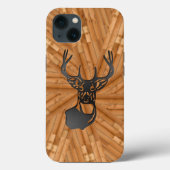 Coques Case-Mate iPhone Bois - Queue blanche Buck Deer (Verso)