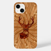 Coques Case-Mate iPhone Bois - Queue blanche Buck Deer (Verso)