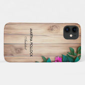 Coques Case-Mate iPhone Bois rose (Dos (Horizontal))