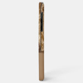 Coques Case-Mate iPhone Bois rustique ajouter nom brun (Dos/Gauche)