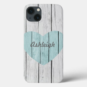 Case-Mate iPhone Case Bois rustique blanc chic