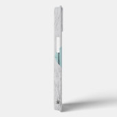 Coques Case-Mate iPhone Bois rustique blanc chic (Verso / Droite)