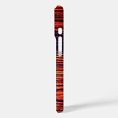 Coques Case-Mate iPhone Bois rustique brun foncé serrure en laiton antique (Verso / Gauche)