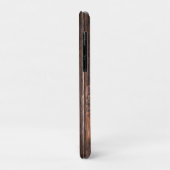 Coques Case-Mate iPhone Bois rustique Buck Bois Motif Papa (Dos/Gauche)