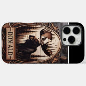 Coques Case-Mate iPhone Bois sculpté Moose Crest (Verso (horizontal))