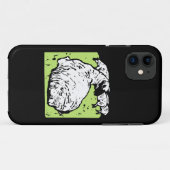 Coques Case-Mate iPhone Bois victorien coupé Moutons ou agneaux blancs (Dos (Horizontal))