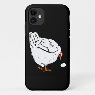 Case-Mate iPhone Case Bois victorien coupé poulet blanc et oeuf