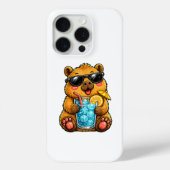 Coques Case-Mate iPhone Boisson Cool Capybara (Verso)