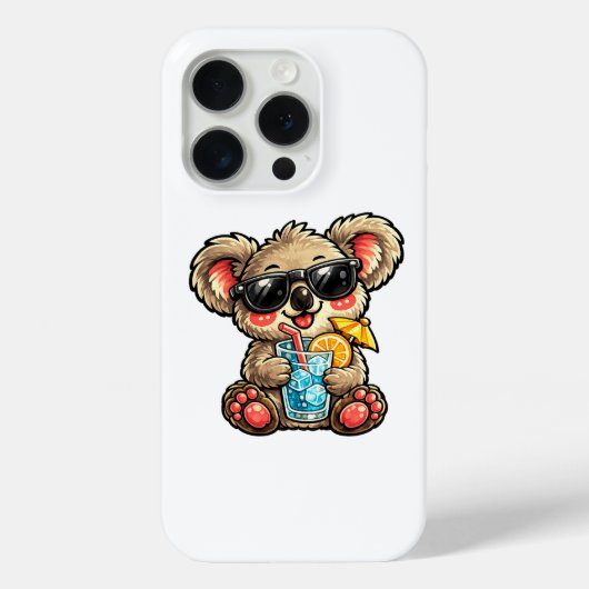 Coques Case-Mate iPhone Boisson Cool Koala (Verso)