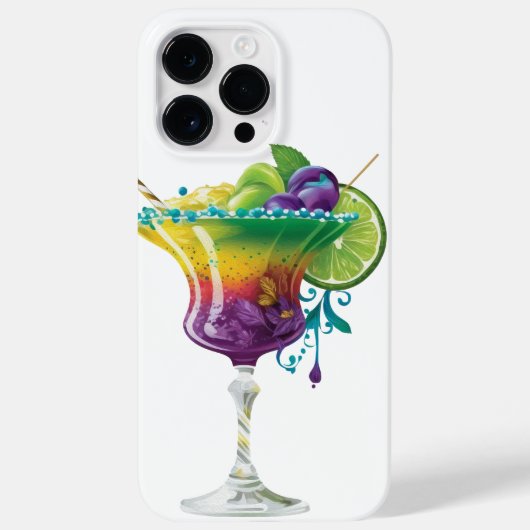 COQUES Case-Mate iPhone BOISSONS JOLIS MARDI GRAS A L'AQUARELLE (Verso)