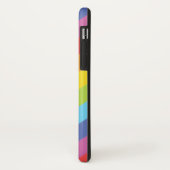 Coques Case-Mate iPhone Boîte de téléphone cellulaire Diagonal Rainbow Str (Dos/Gauche)