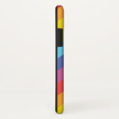 Coques Case-Mate iPhone Boîte de téléphone cellulaire Diagonal Rainbow Str (Dos/Droite)