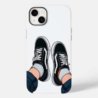 Coque Pour iPhone 14 Plus boîte de téléphone de chaussures de patinage