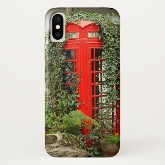 Coques Case-Mate iPhone Boîte de téléphone rouge (Dos)