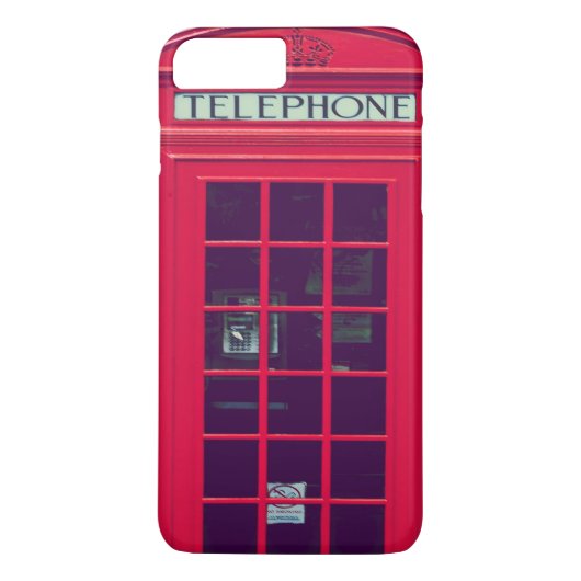 Coques Case-Mate iPhone Boîte rouge britannique d'origine (Dos)