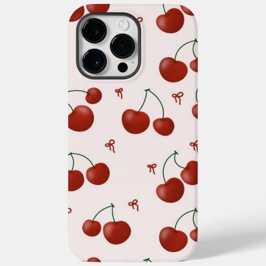 Coques Case-Mate iPhone boîte téléphonique cerise et arcs (Verso)