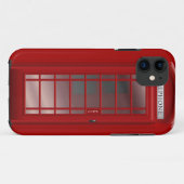 Coques Case-Mate iPhone Boîte téléphonique rouge de Londres (Dos (Horizontal))