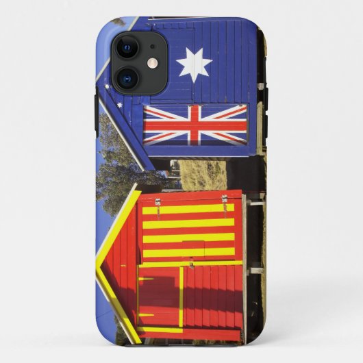 Coques Case-Mate iPhone Boîtes de bain, plage de Middle Brighton, Port 2 (Dos)